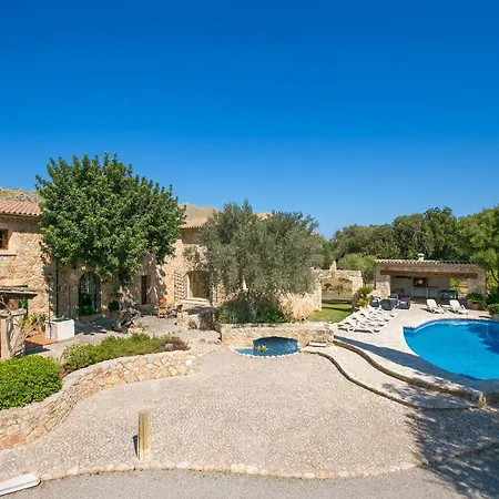 Beautiful 4 Bedrooms Bennassar Mountainside Views Willa Pollensa