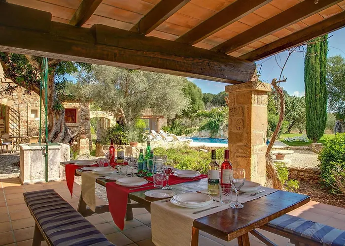 Villa Beautiful 4 Bedrooms Bennassar Mountainside Views Pollença